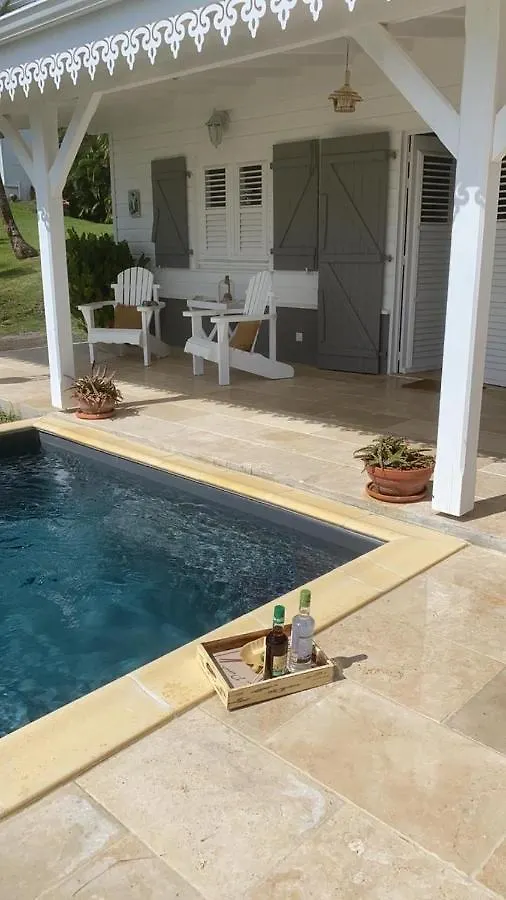 בית נופש Riviere-Salee Villa 1 De Standing 80M2 Avec Piscine Et Vue Imprenable Sur La Mer Et Sur La Campagne מרטיניק